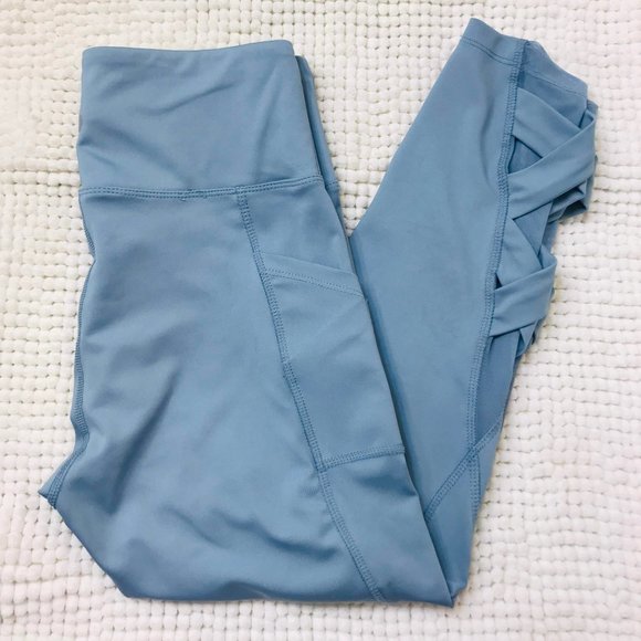 Bally Pants - Bally Total Fitness Leggings / Pants Baby Blue